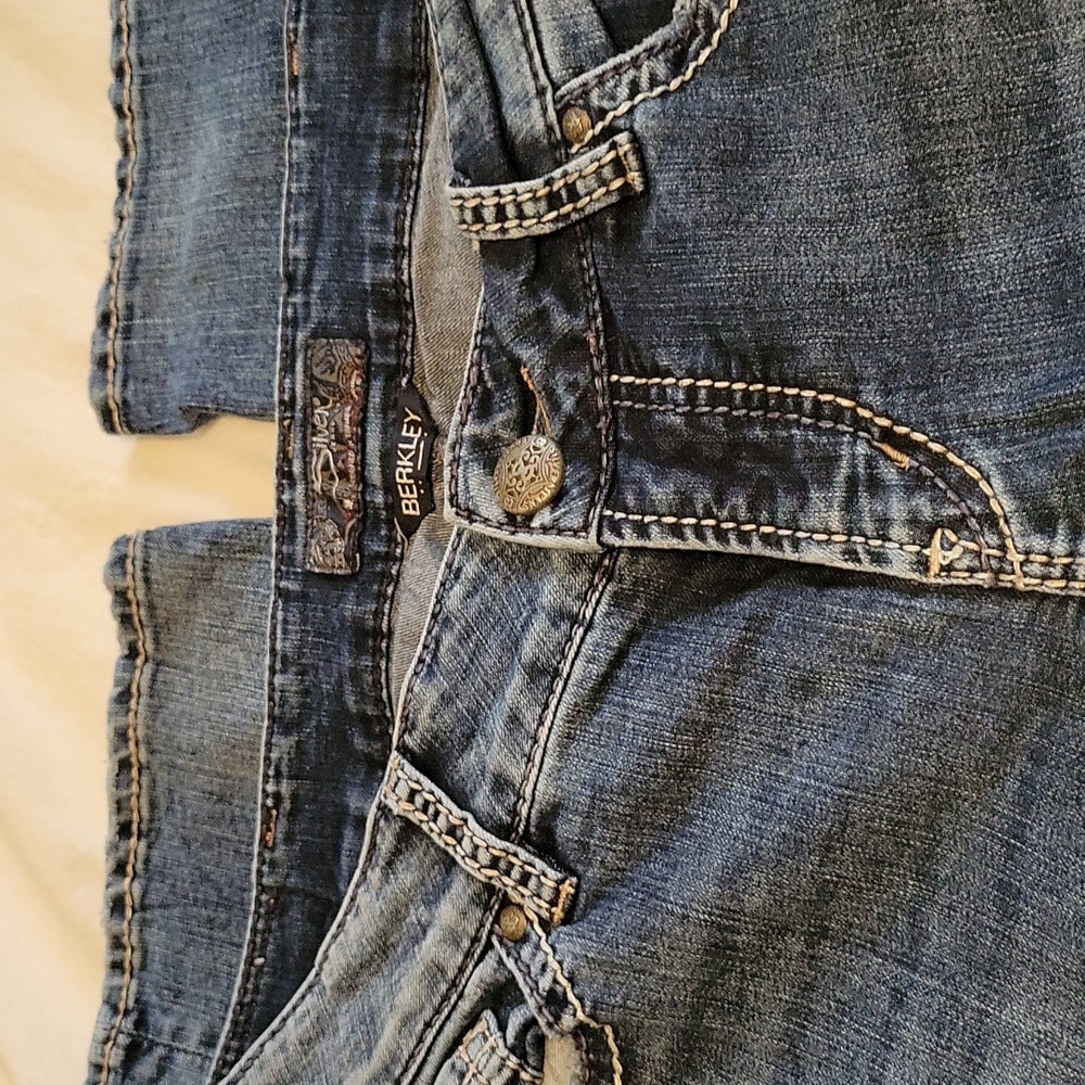 Silver Sz 14 Berkley Straight Leg Jean